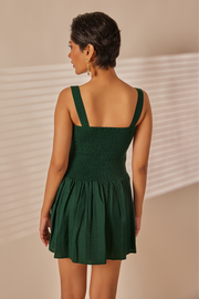 Era Emerald Green Mini Dress