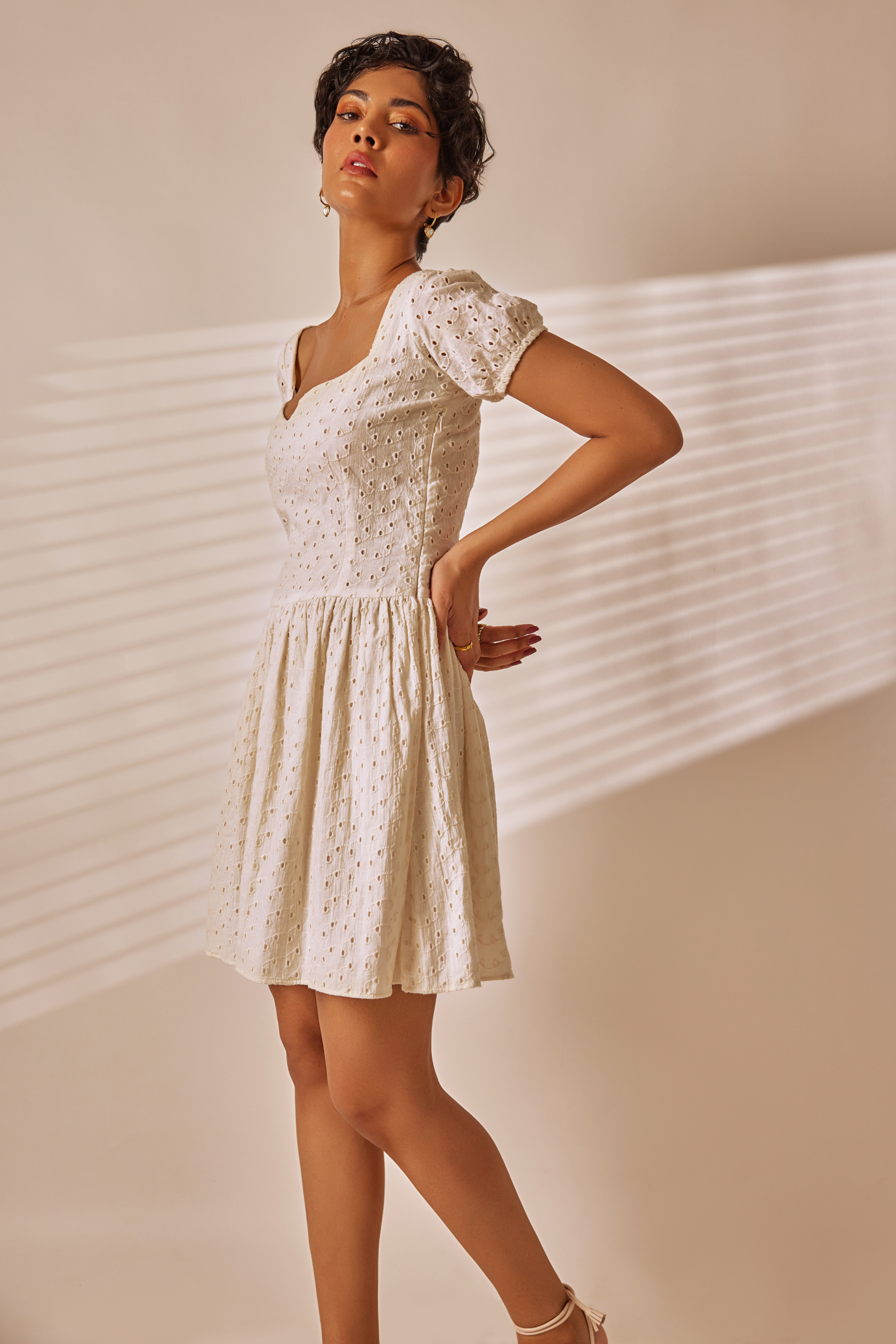 Sim Ivory Mini Dress