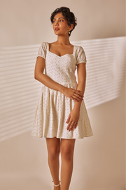 Sim Ivory Mini Dress