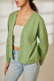 Zia Sage Green Short Jacket