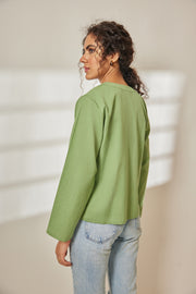 Zia Sage Green Short Jacket